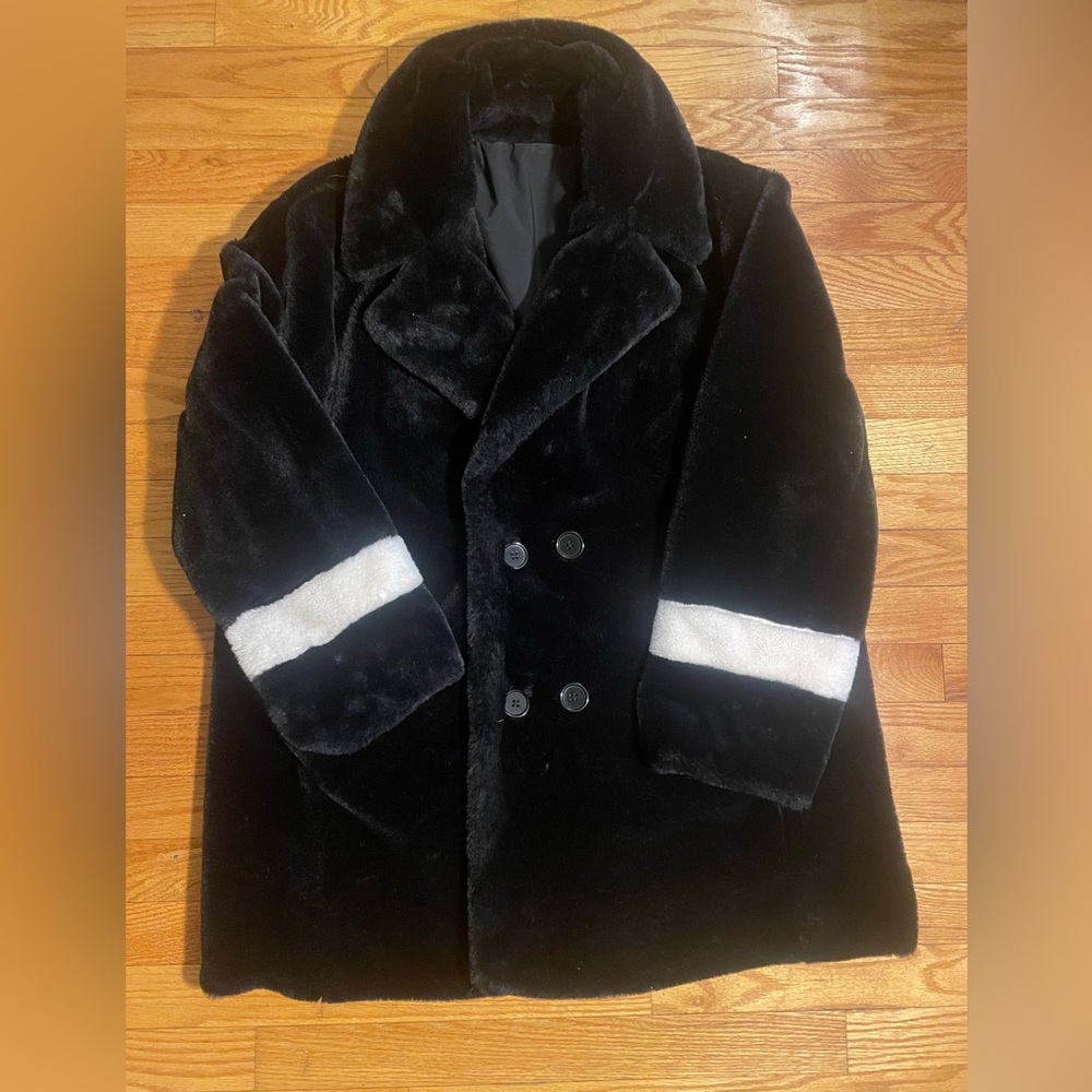 Reversible velvet jacket